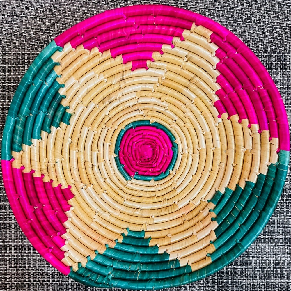 Handmade basket decoration medium display basket
